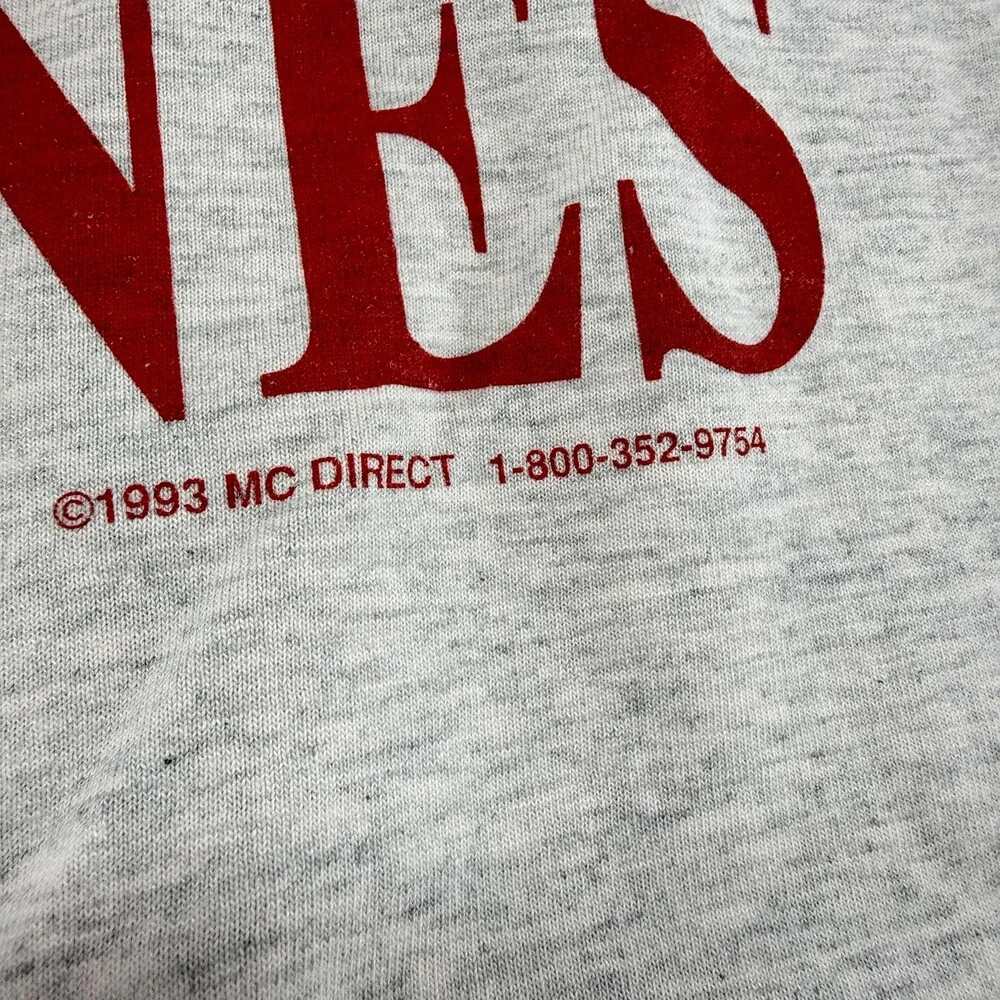 Vintage Marines Shirt Mens 2XL Gray USMC Eagle Globe Anchor Graphic 90s USA